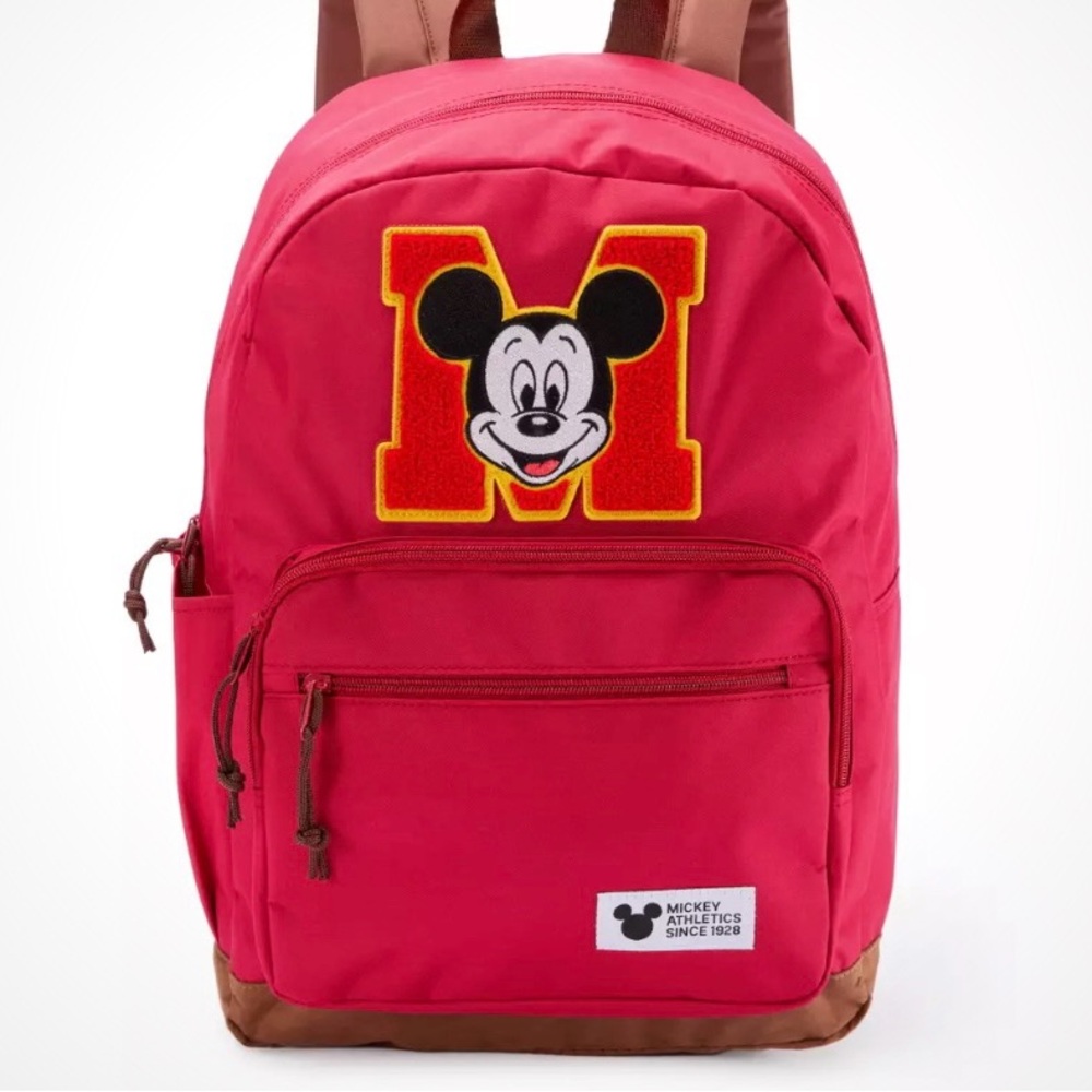 Mickey Mouse "M" Collegiate Backpack - Exclusive NEW